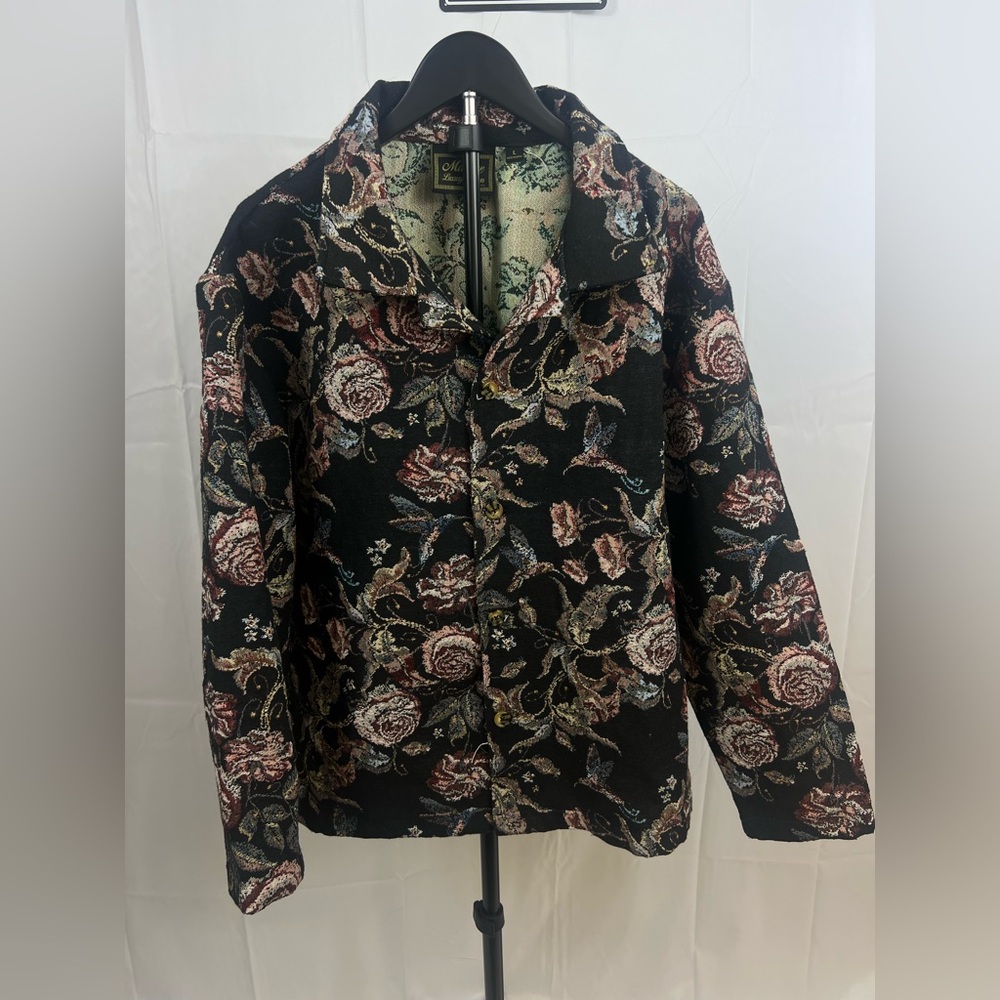 Vintage Tapestry Jacket From Massive Luxury Collection Size Large